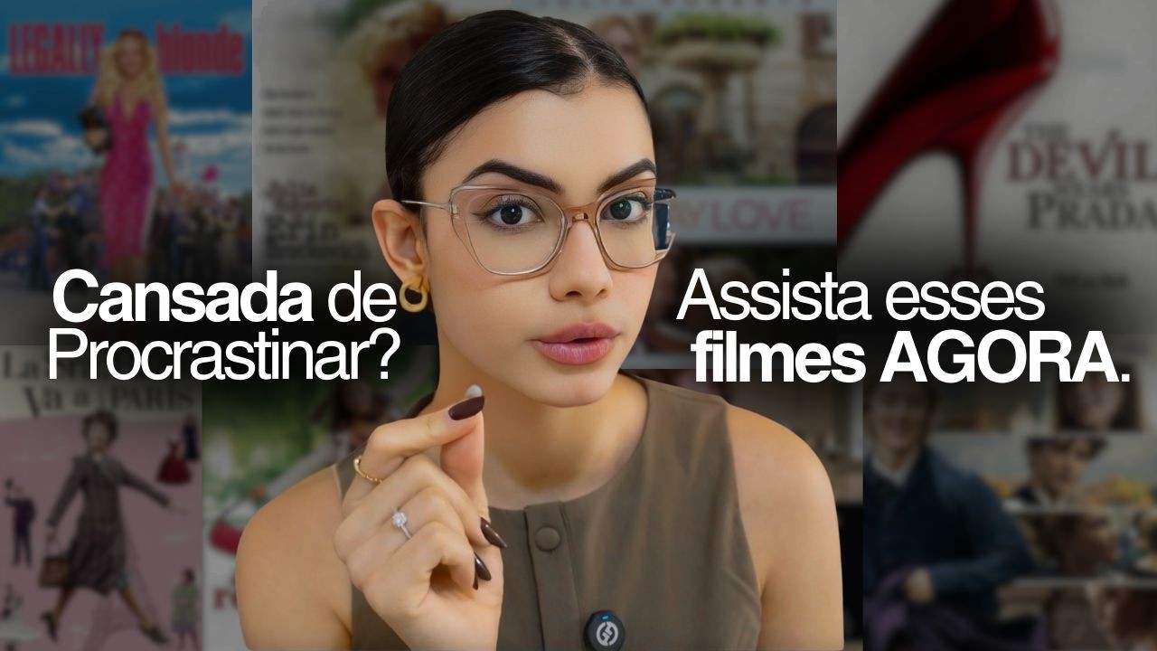 10 filmes que me FIZERAM PARAR DE PROCRASTINAR (sério).