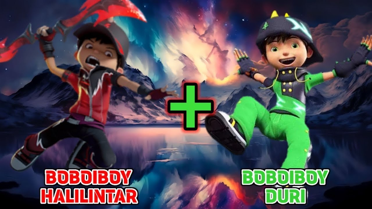 BOBOIBOY HALILINTAR + BOBOIBOY DURI FUSION ⚡🌲 || Animasi BoBoiBoy Gacha Club + Fanmade Fusion