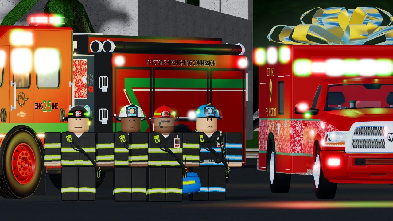 2023 Holiday Fire Department Shift!! Roblox FRCH