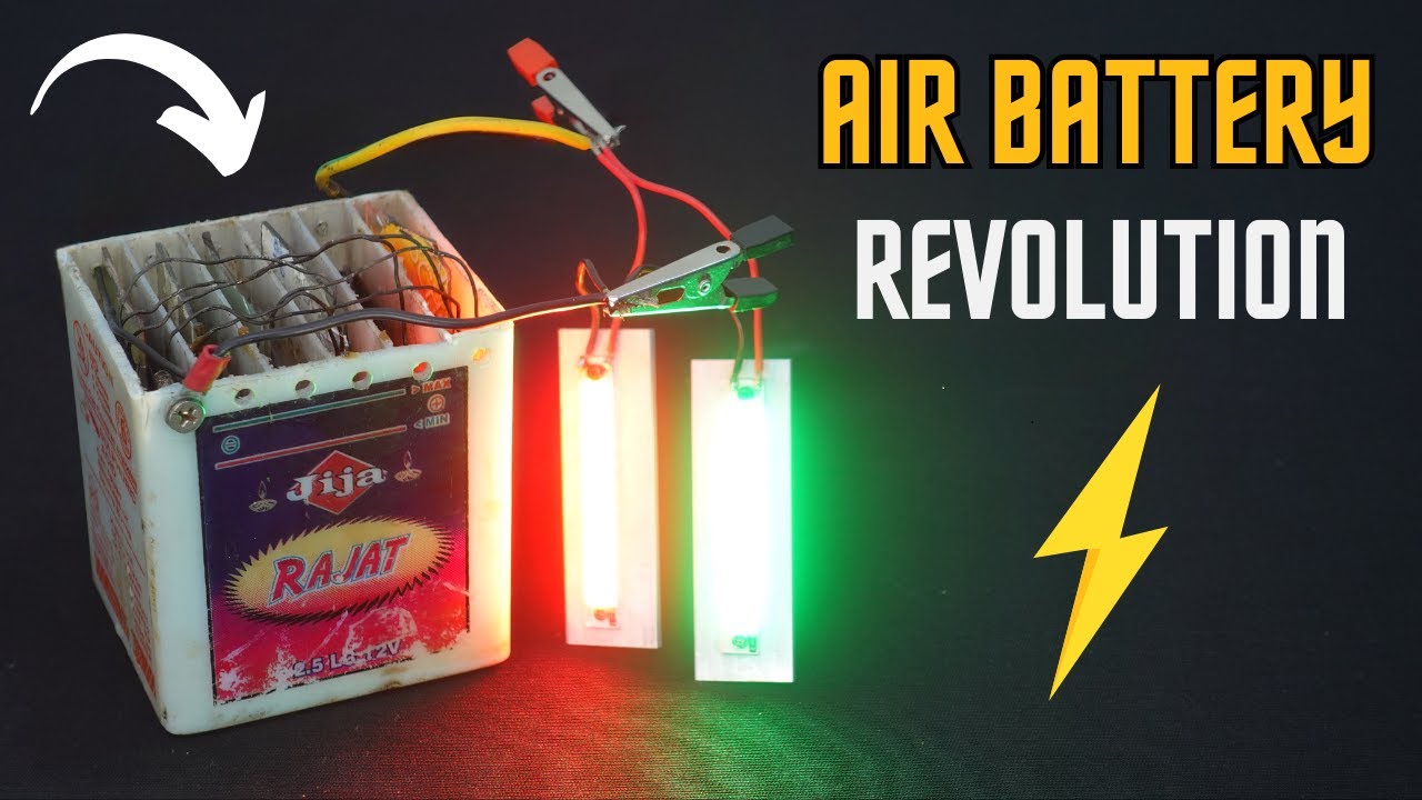 How To Make an Aluminium Air Battery | Experiment for Free Electricity This Winter!