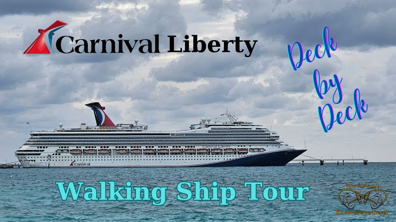 Carnival Liberty Ship Tour #newvideo #carnival #ship