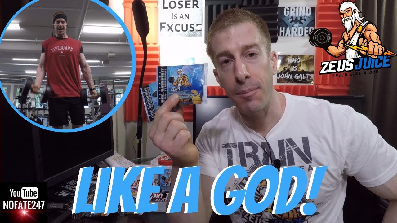 Train like a GOD | Zeus Juice PreWorkout Review & Giveaway | Sunday Supplement Review
