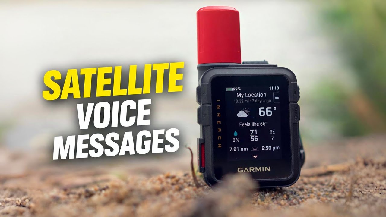 Garmin inReach Mini 3 &mdash; to urządzenie satelitarne wysyła wiadomości GŁOSOWE BEZ sygnału!