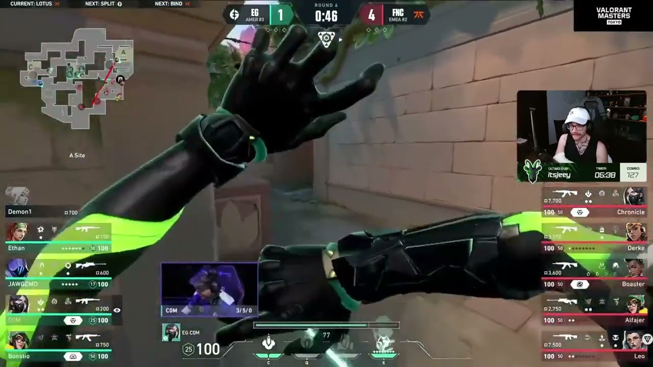 #coreano em #Twitch | FNATIC 0x0 Evil Geniuses | VALORANT Masters Tokyo - Grande Final (Md5) #VCT...