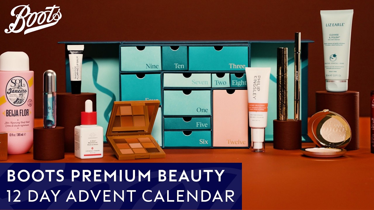 12 Day Luxury Beauty Advent Calendar Unboxing | Christmas | Boots UK