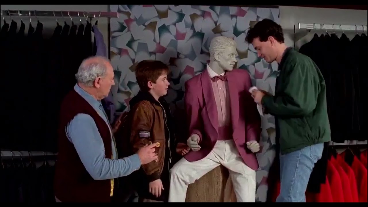 Big - deleted scene - Renting the best tux in the shop