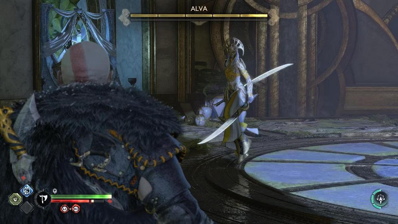God of War Ragnarök Alva Boss Fight