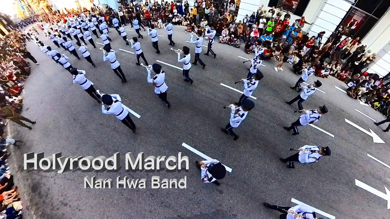 Marching with SMJK Nan Hwa Band 08 - Holyrood March