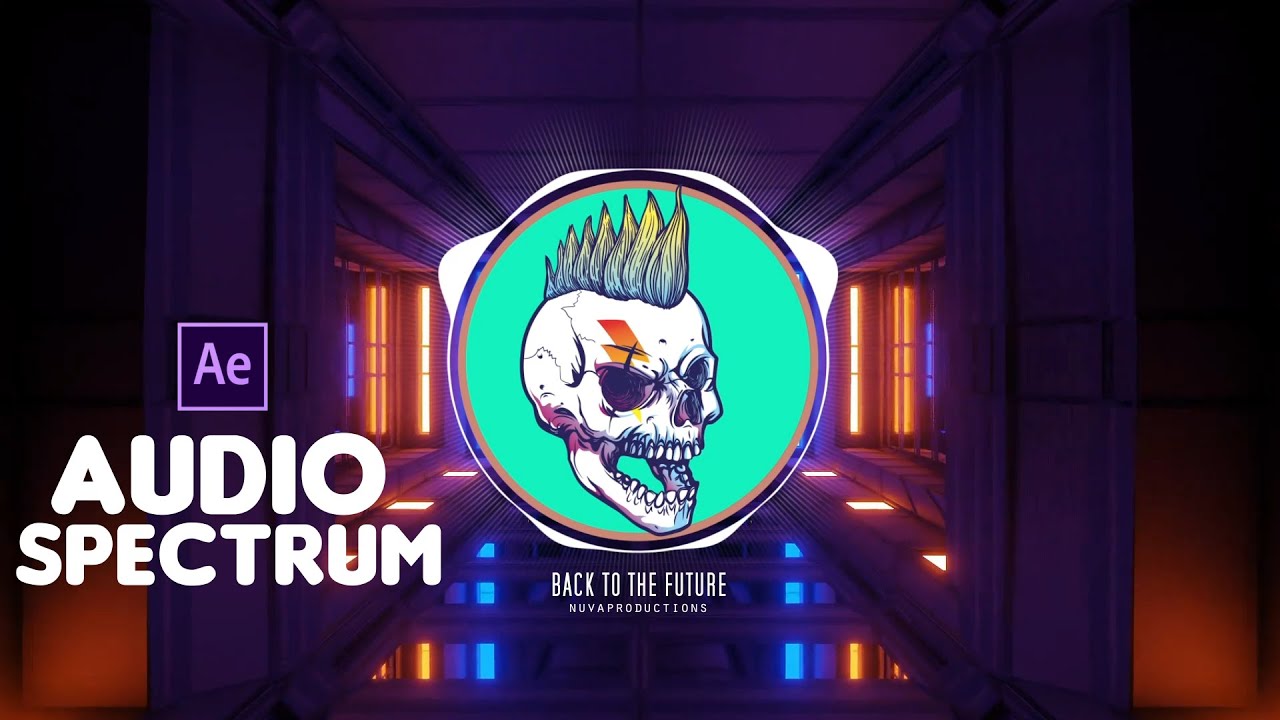 Audio Spectrum Animación No Plugins After Effects
