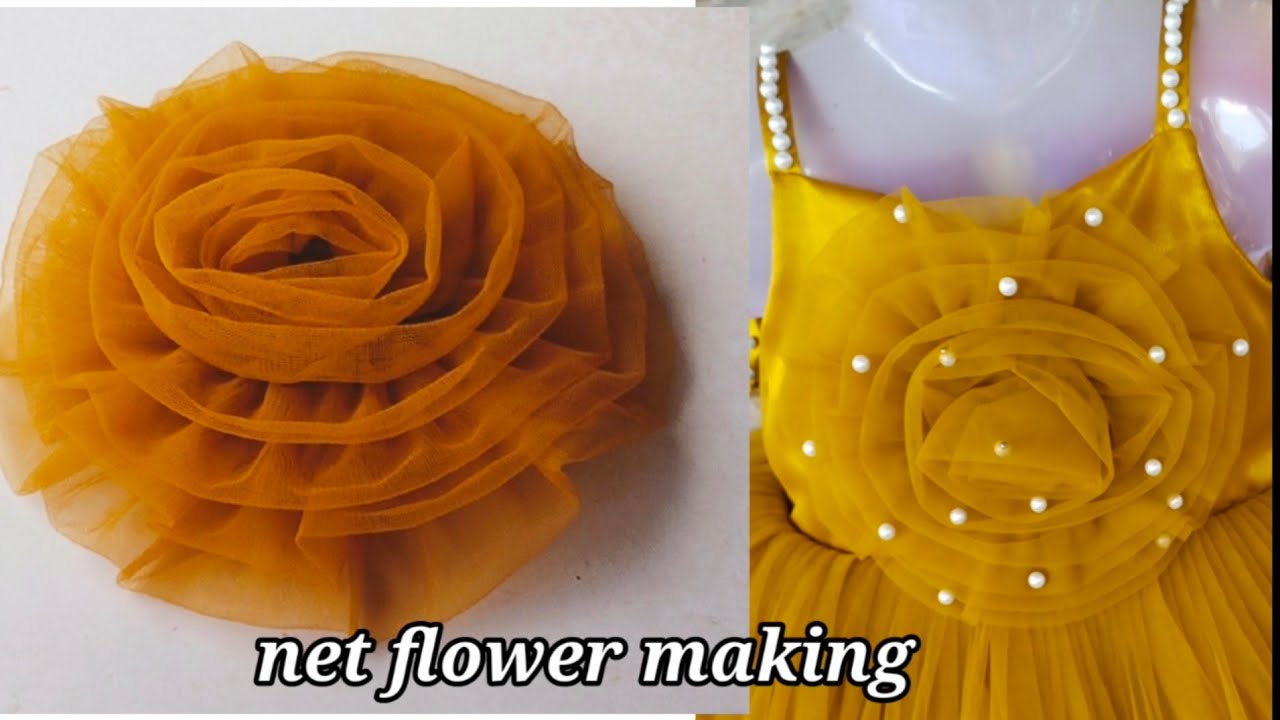 ഈ flower ഉണ്ടാക്കാൻ  വളരെ ഈസി ആണ് /fabric flower making