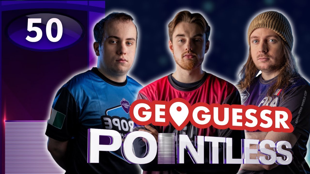 LEGENDARY PROS Compete in the FIRST EVER GEOGUESSR POINTLESS!! 🔥