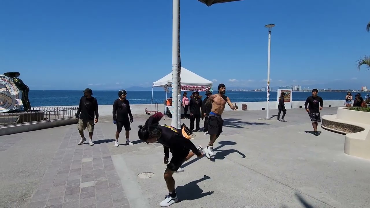 Costa Flow Dance Group on the Malecón