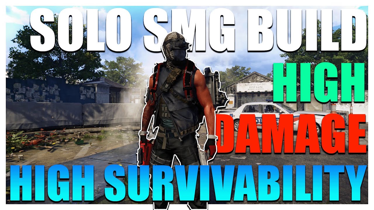 Solo SMG Build with 1.3 Million Bonus Armor - Division 2.