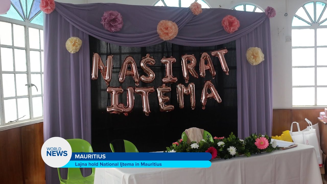 Lajna hold National Ijtema in Mauritius