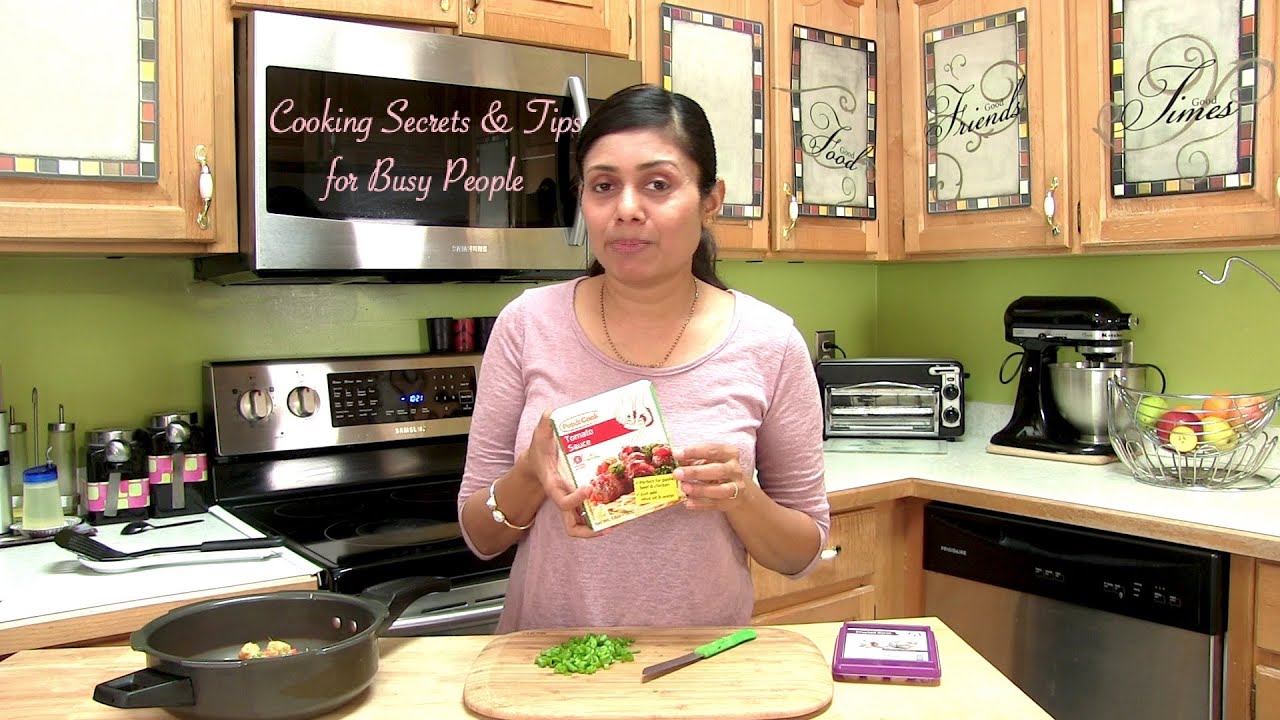 Cooking Secrets & Tips for Busy People with Pop&Cook Recipes