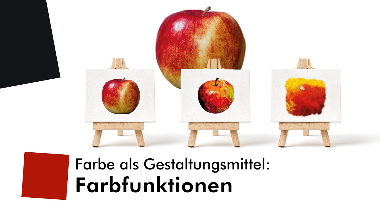 Farbe als Gestaltungsmittel: Farbfunktionen
