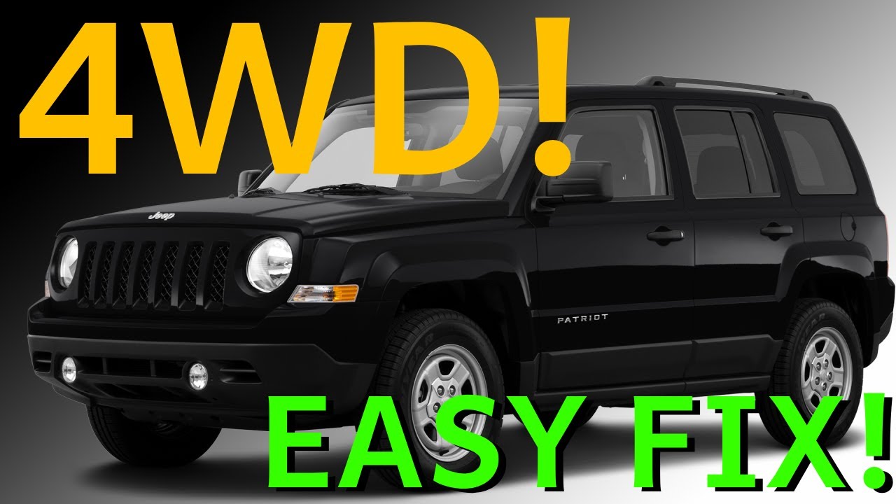 Jeep Patriot 4WD! Warning Light?  TRY THIS FIRST!