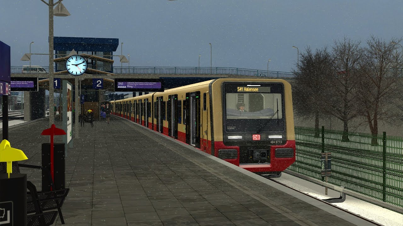 Train Simulator Folge 472 | S41 nach Halensee | Baustelle und Schienenersatzverkehr