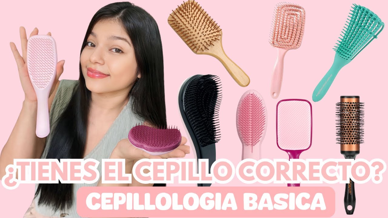 Cepillos para EL CABELLO que DEBES USAR para tenerlo SANO Y con PUNTAS ABUNDANTES