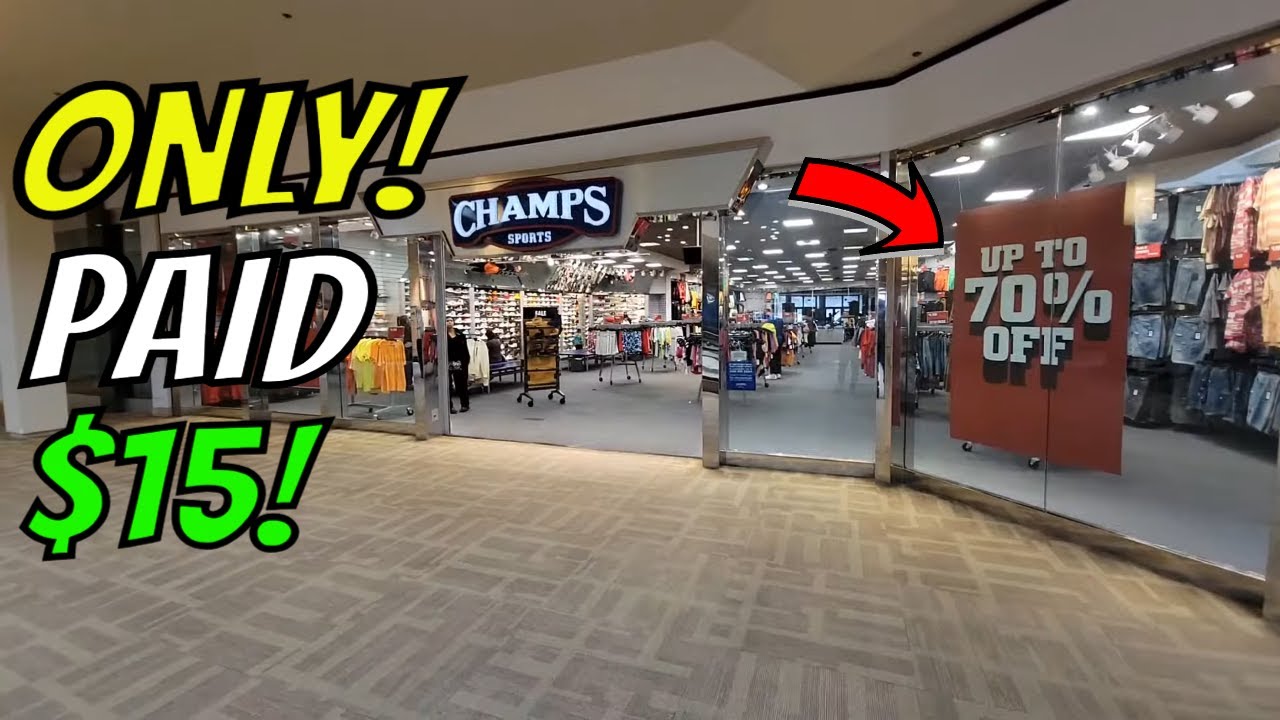 You Need To Visit This Champs Sports Outlet