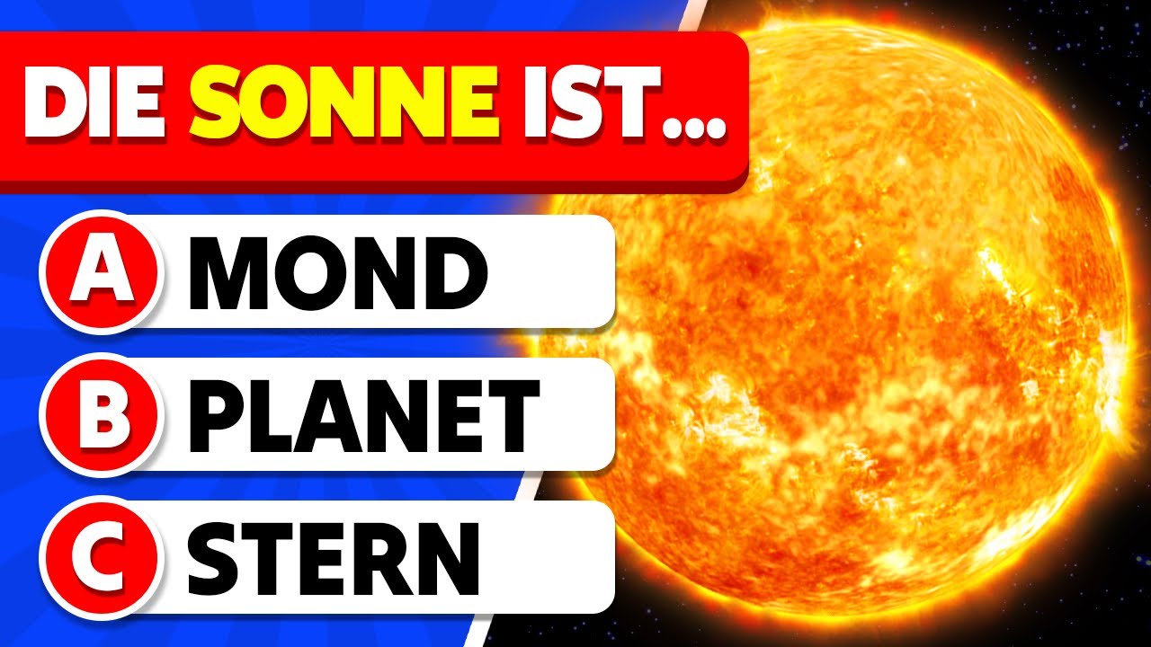 🧠 Wie gut ist dein Allgemeinwissen? 🚀📚🌍 100 Fragen 😏