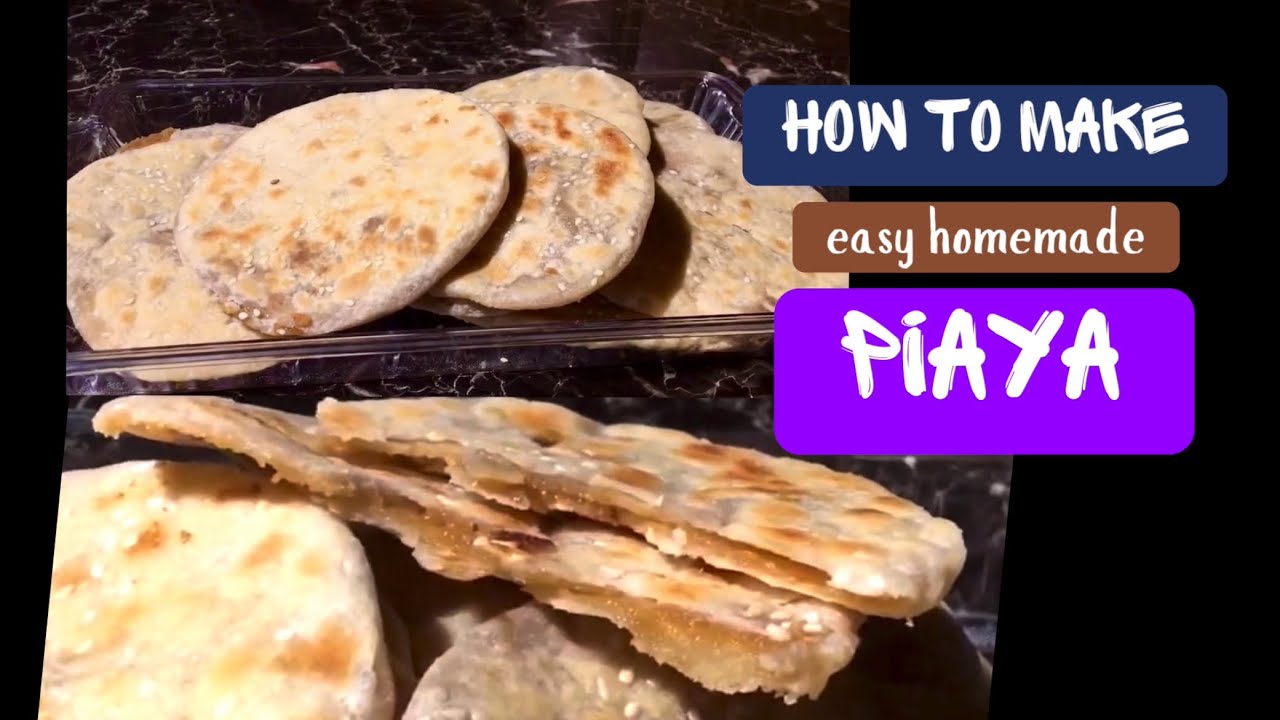 Piaya | Piyaya | How To Make Easy Piaya at Home