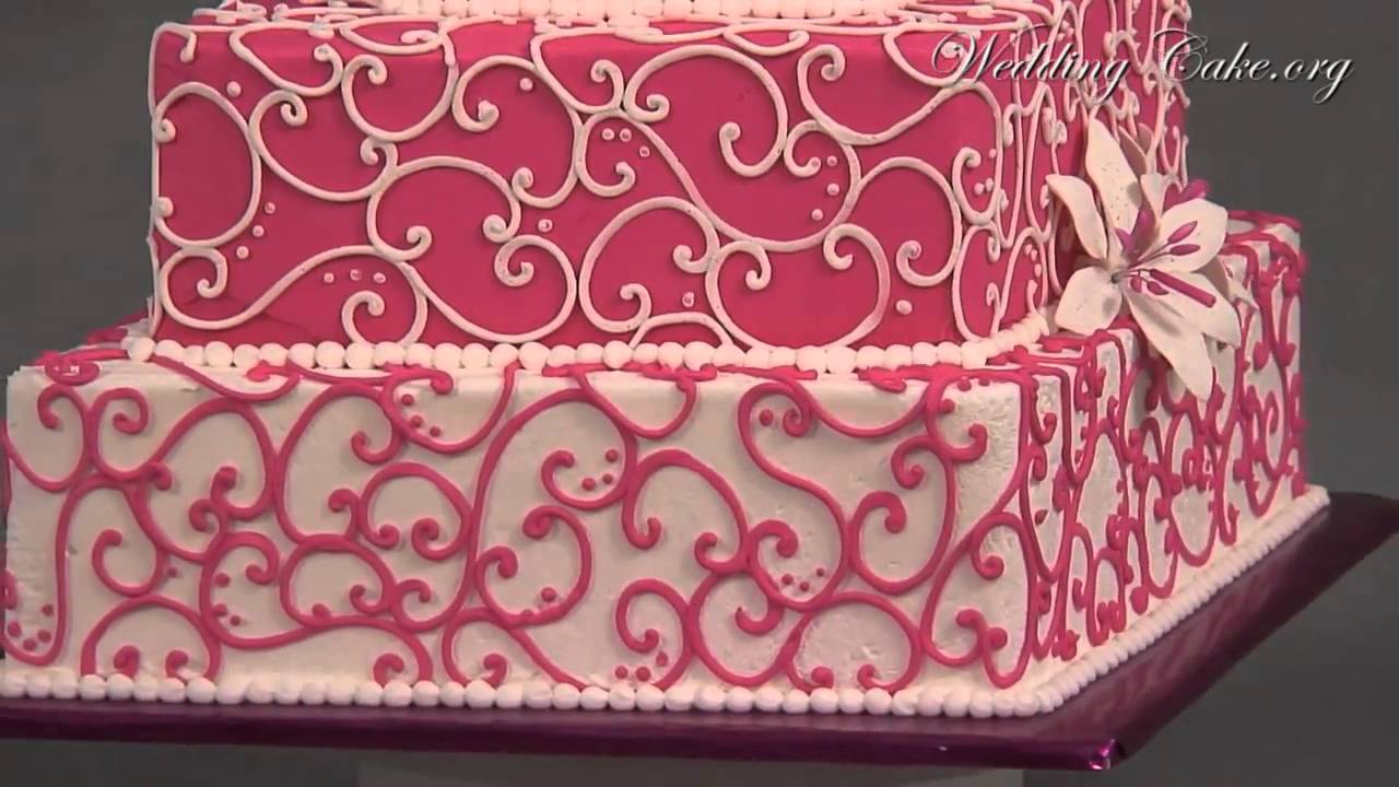 Pink Wedding Cakes | Diamond Wedding Cake | Jessicas Whirl