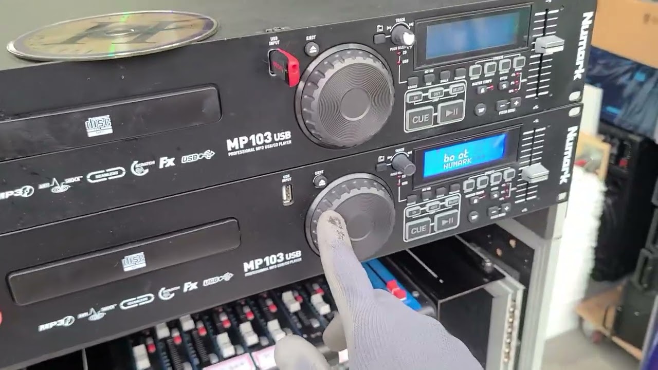 (Numark)MP103usb 누마크 프로용 CD / USB 플레이어
