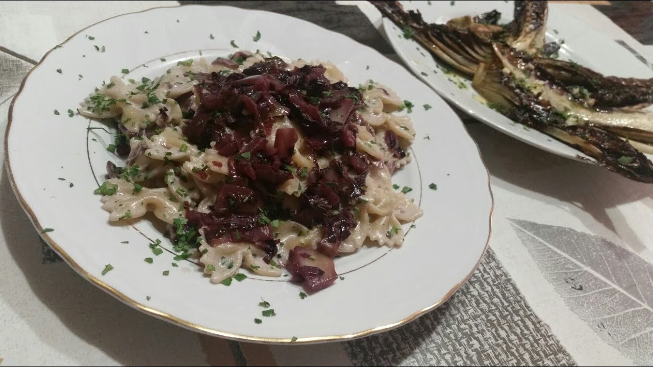 PASTA CON RADICCHIO E PANNA