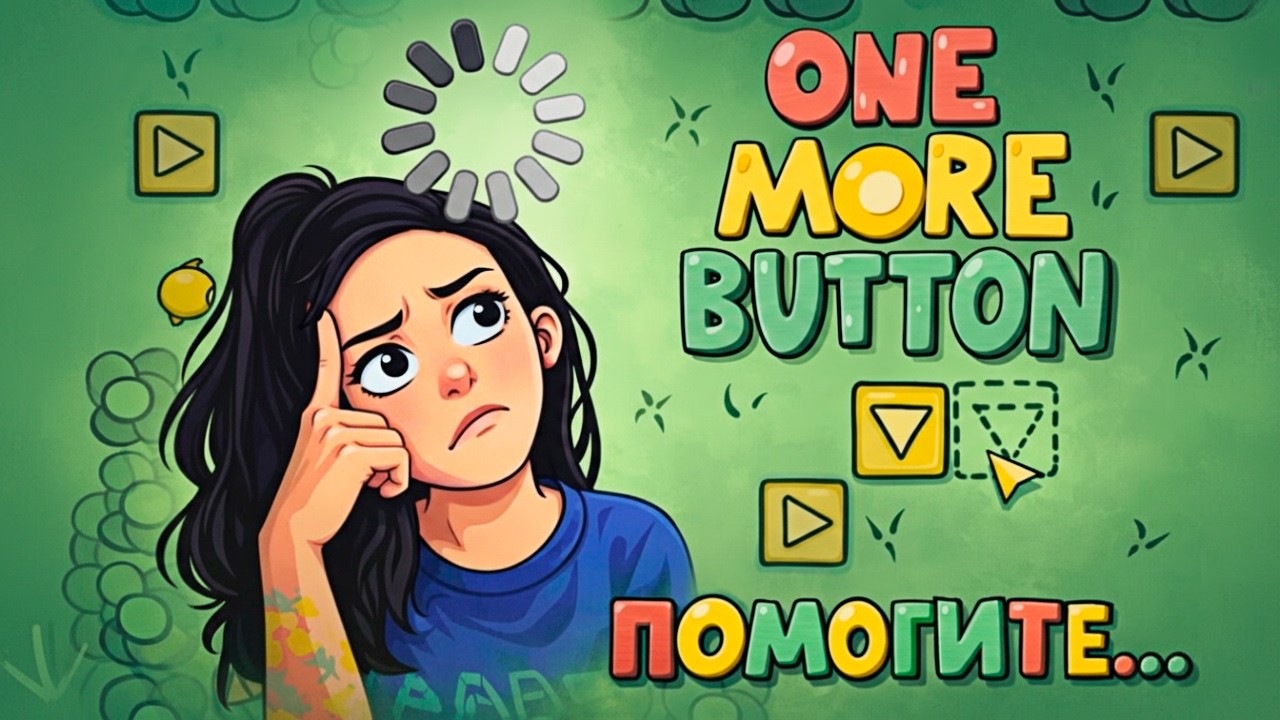 Я ТЕПЕРЬ КНОПКА?! 🔘 Самая странная головоломка One More Button (1)