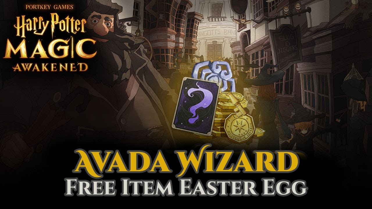 Harry Potter Magic Awakened : Portkey in diagon alley