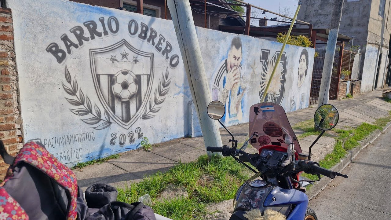 ⛪BARRIO OBRERO⛪ probando un chory de Boulogne, San Isidro.🏍#motovlog #motovlogger #moto