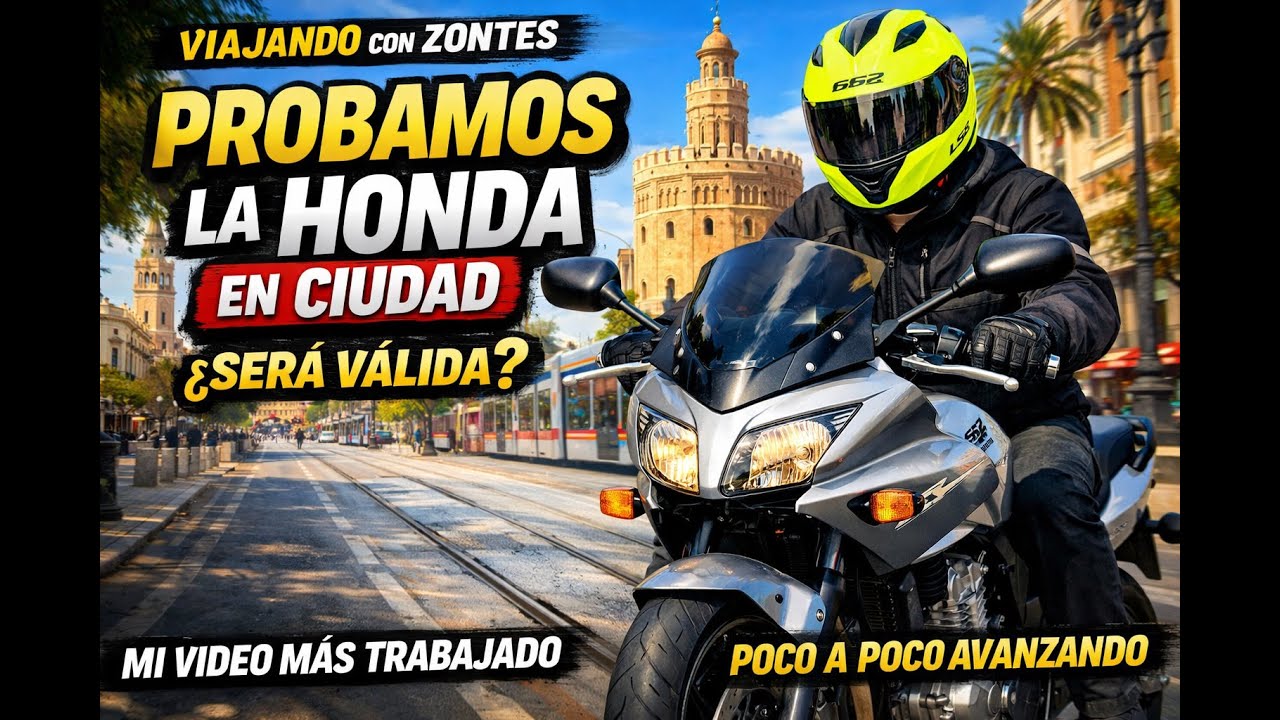 PROBAMOS LA  HONDA CBF 600 POR CIUDAD .-¿SERÁ VÁLIDA?