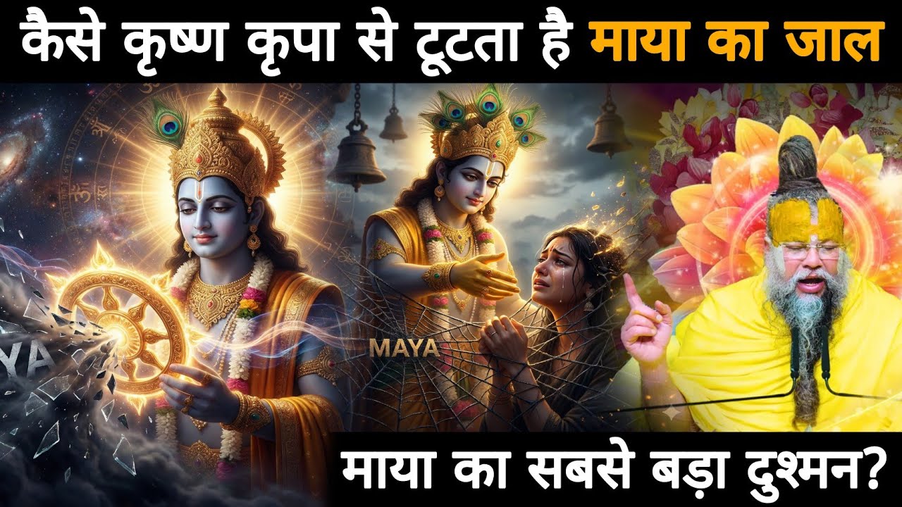 कैसे कृष्ण कृपा से टूटता है माया का जाल- माया का सबसे बड़ा दुश्मन?