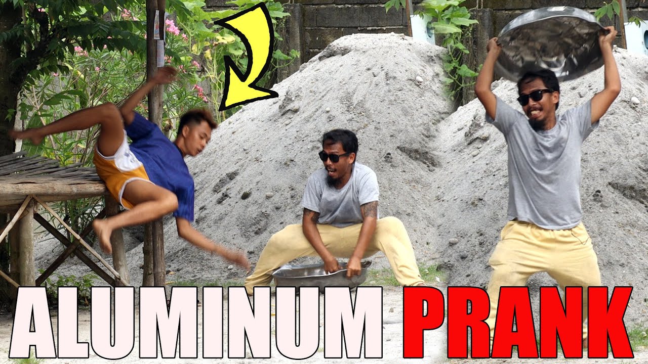 TAONG GRASA ALUMINUM PRANK | Part 2 | Nahulog sa subrang gulat