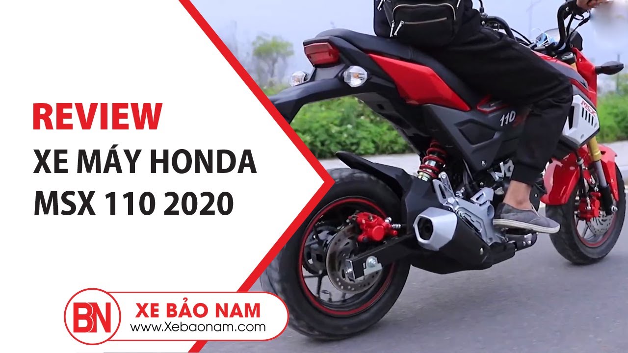Đ&aacute;nh Gi&aacute; Xe M&aacute;y Honda MSX 110cc 2020 gi&aacute; khuyễn m&atilde;i 23.500.000đ | Xe Bảo Nam