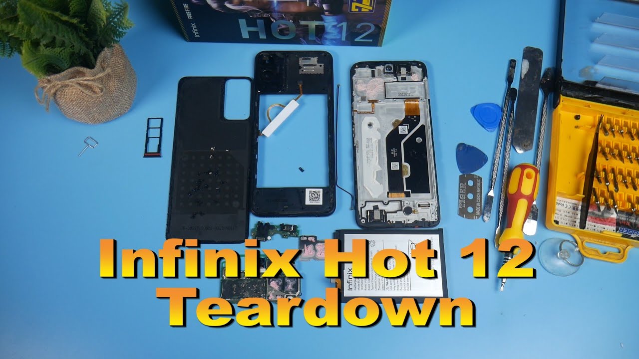 Infinix Hot 12 Teardown: Better than the Note 12 in some ways