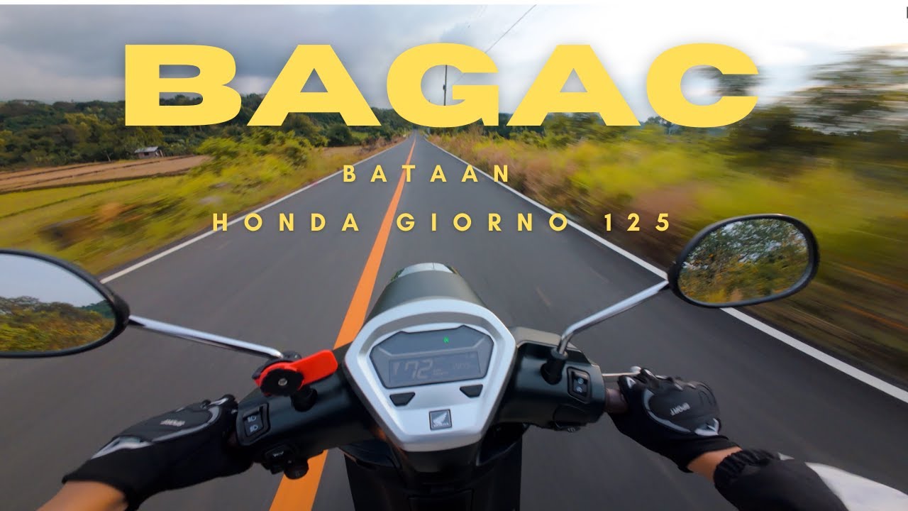POV: Honda Giorno 125 | Bagac Road Bataan