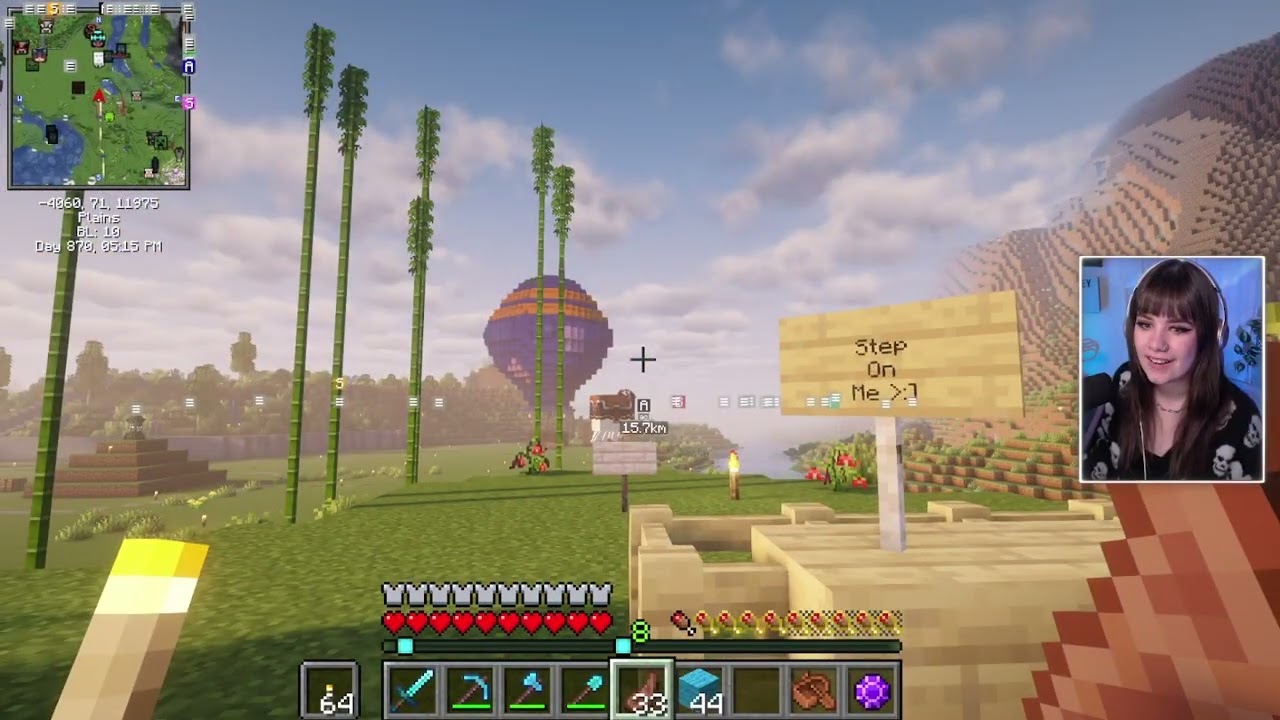 [ep 19] building stardew valley in minecraft | girlypop smp