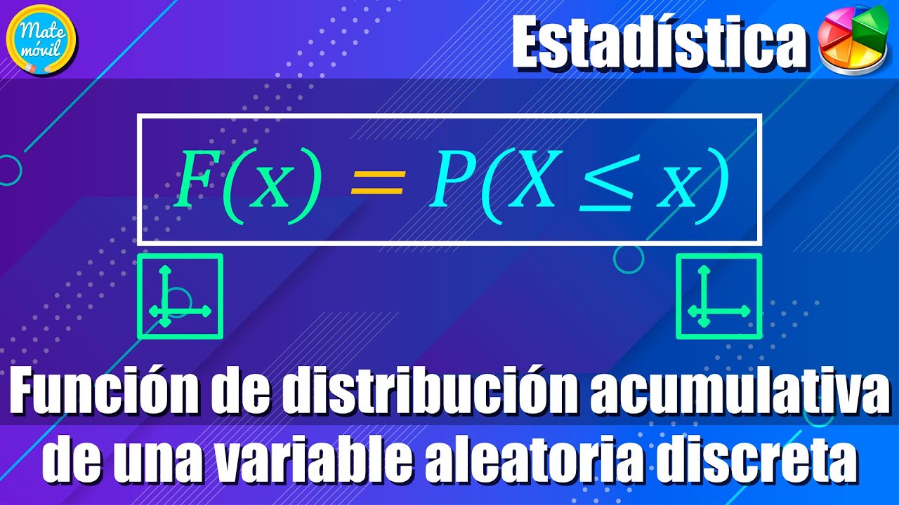 Función de distribución acumulativa de una variable aleatoria discreta | Intro |