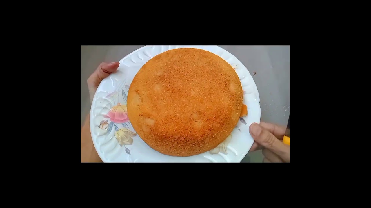 Super Soft Eggless Suji Cake 