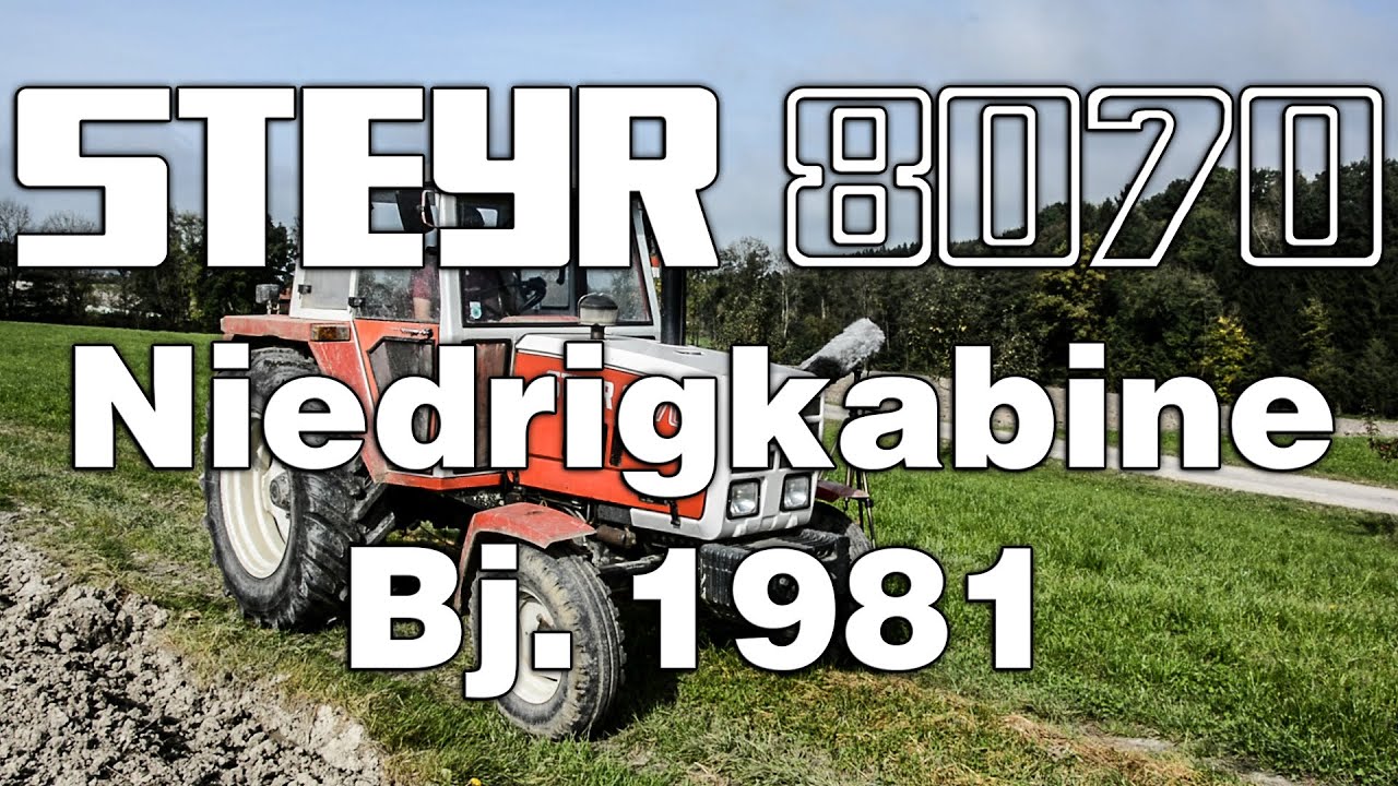 STEYR 8070 Niedrigkabine
