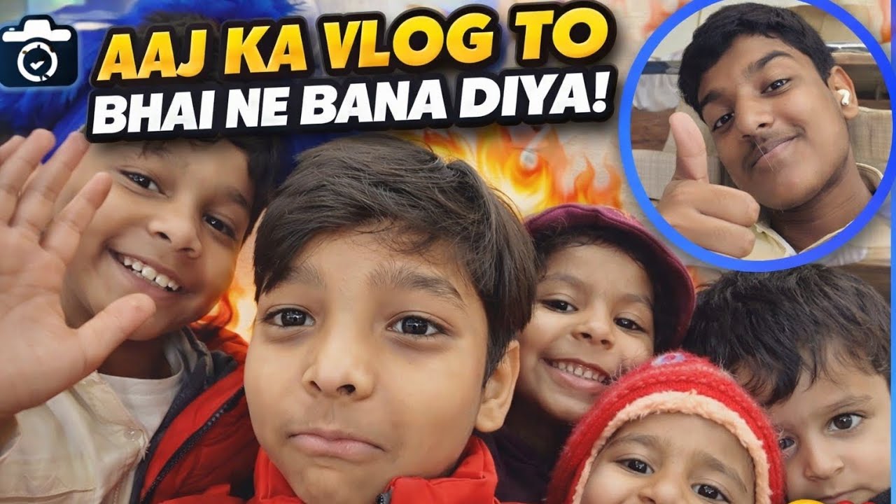 Aaj Ka Vlog… Bhai Ne FULL Responsibility Le Li! 😳🔥 | Daily life vloger anshul
