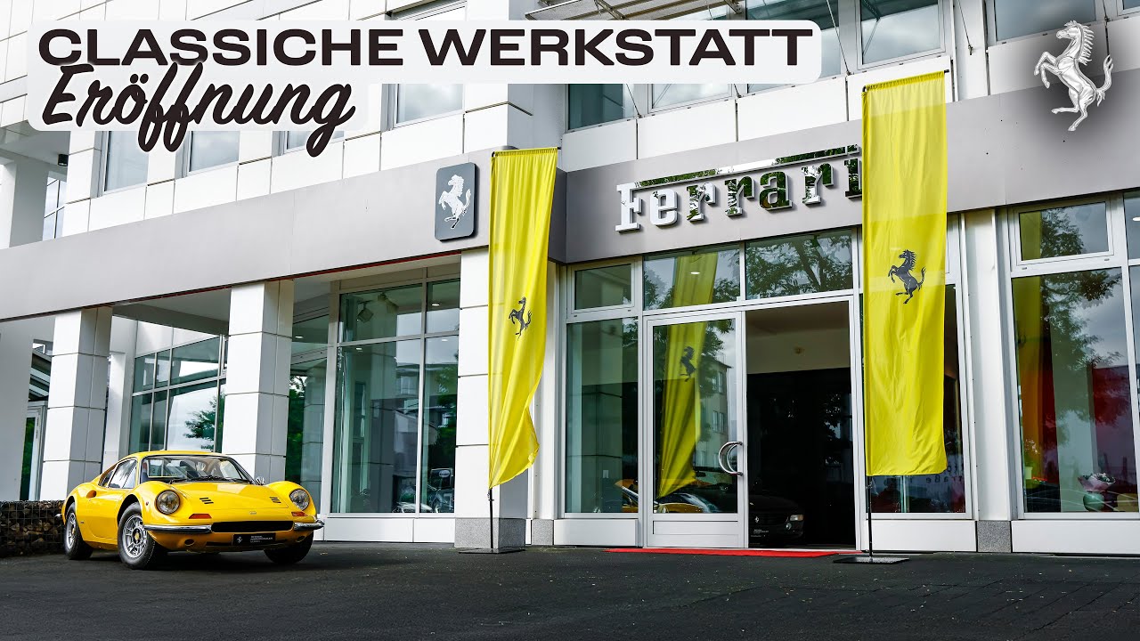 Eröffnung unserer neuen Ferrari Classiche Werkstatt! | Ferrari Ulrich