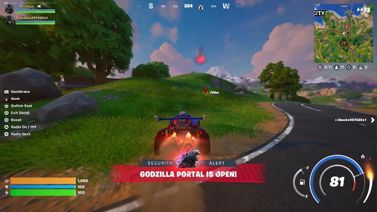 How to Summon Godzilla in Fortnite 2025