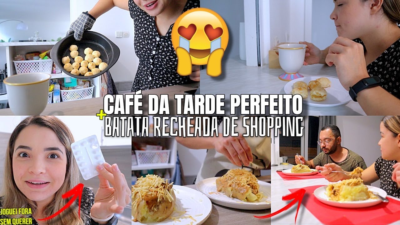 FIZ BATATA RECHEADA, PÃO DE QUEIJO PERFEITO, FIZ UMA CAGADA e muito mais ♥ - Bruna Paula