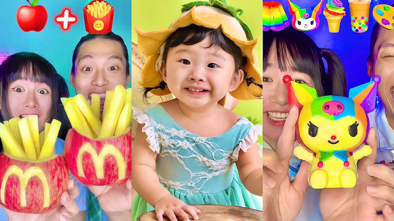 Random Emoji Food Challenge ASMR Compilation! 🥵bubble tea(Part270)