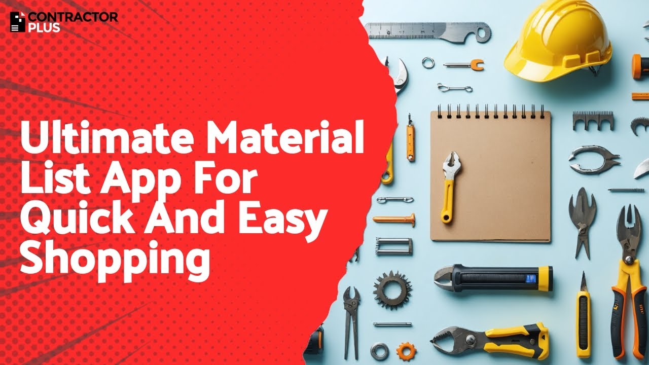 Ultimate Material List App For Quick And Easy Shopping