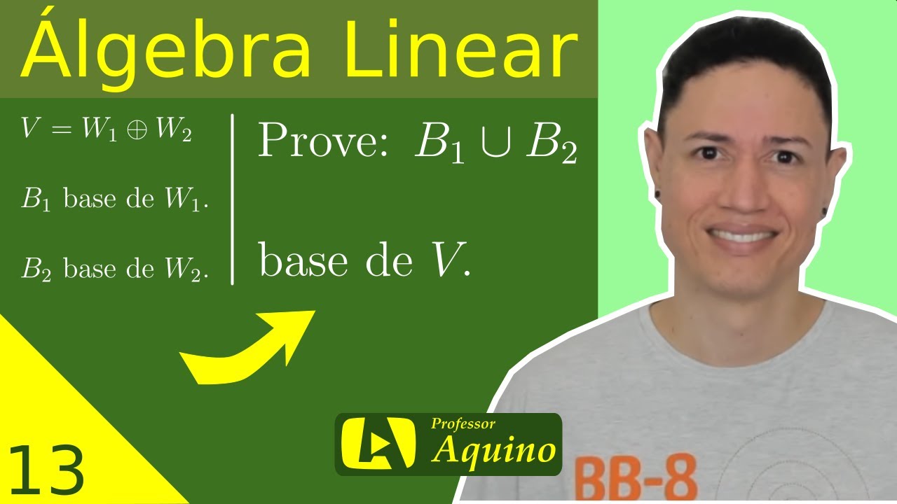 Exercício #2 - Base | 13 - Álgebra Linear.