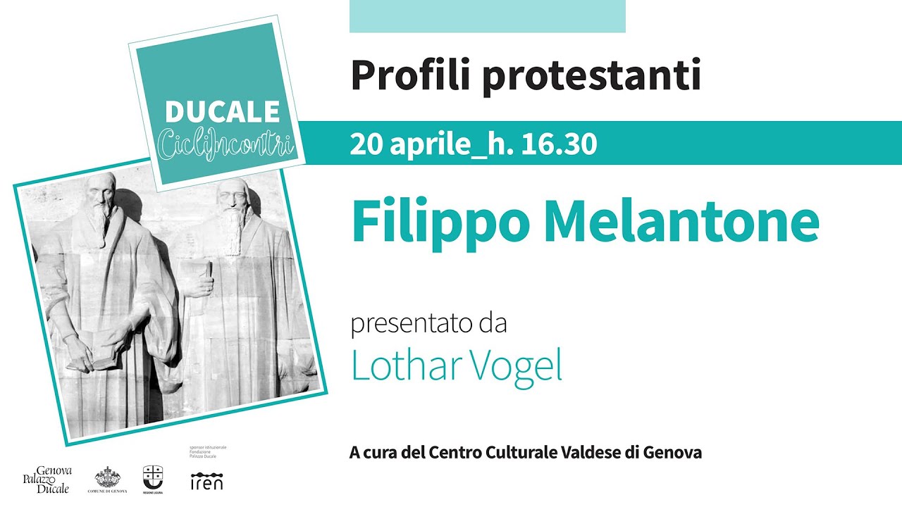 Filippo Melantone, presentato da Lothar Vogel